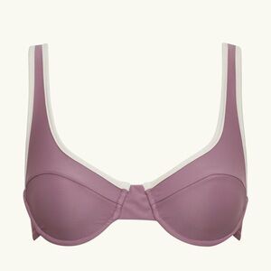 Acacia Swimwear Mauve Bikini Top